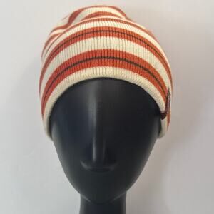 Bowling Green Falcons  Beanie Hat Size Adult OS in Cream, Orange, and Black